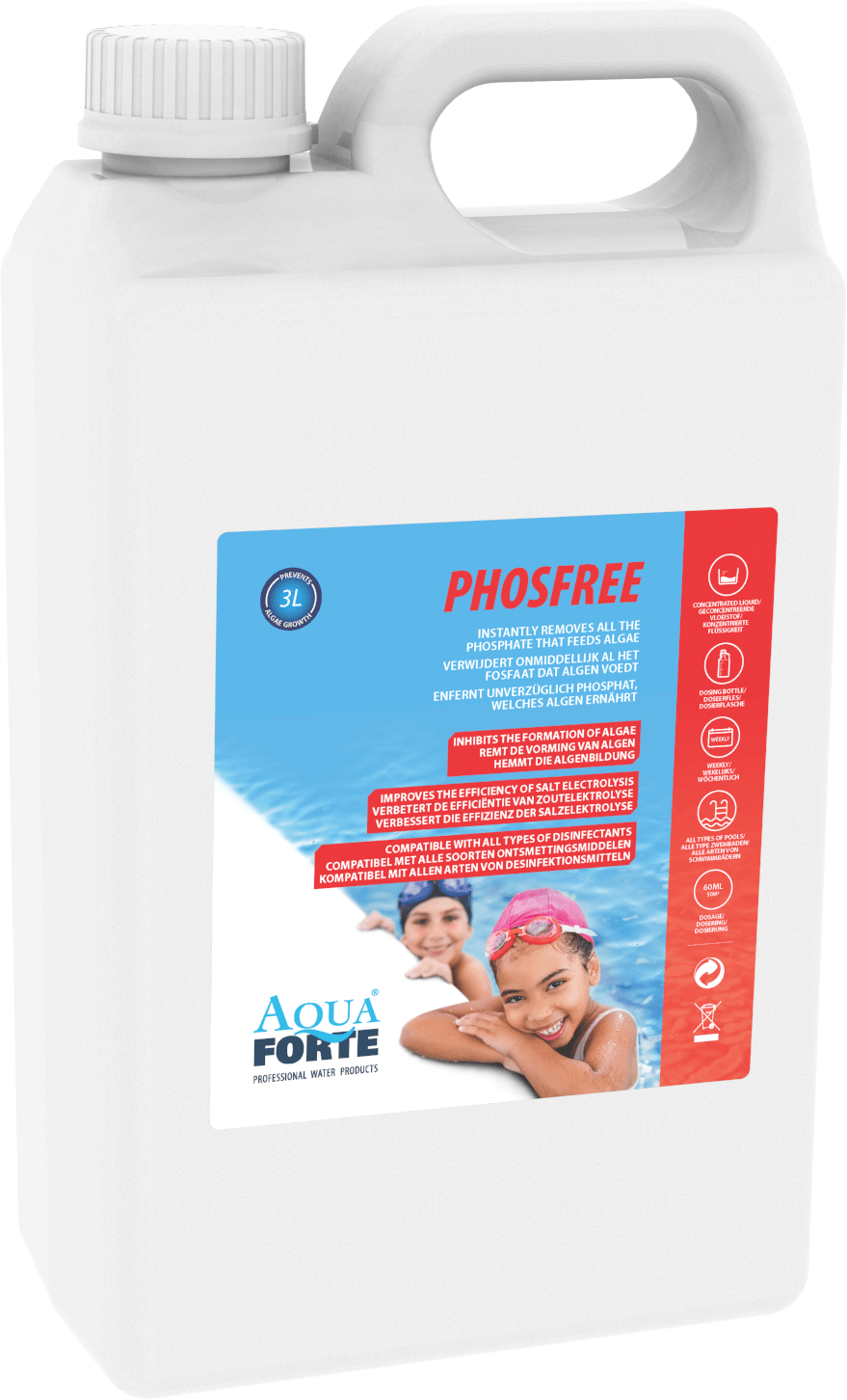 AquaForte Phosfree 3L AquaForte Reliable and Innovative (Swimming